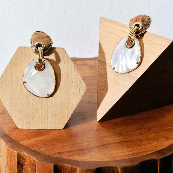 Silia earrings by Gas Bijoux