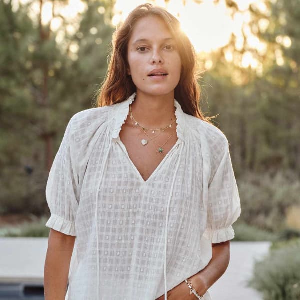 Latest Blog from Feather & Stitch Etta top by M.A.B.E Apparel