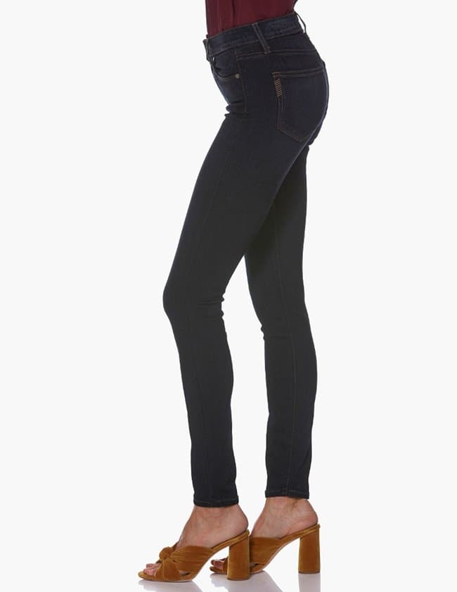 Paige Jeans hoxton ultra skinny jeans - mona dark blue model
