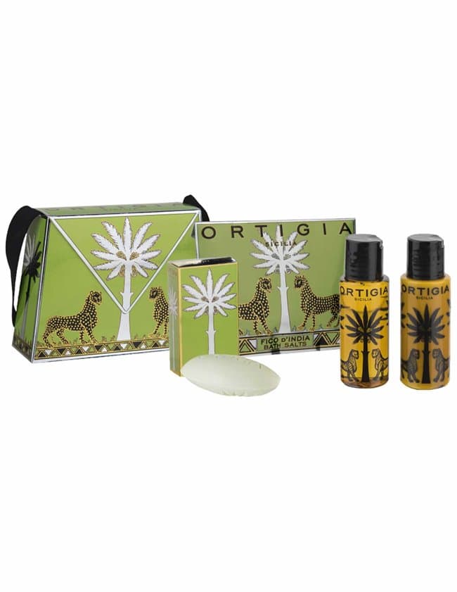 Ortigia Sicilia fico d india handbag gift set