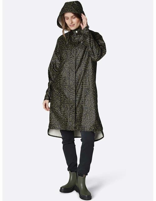 Ilse Jacobsen animal print raincoat