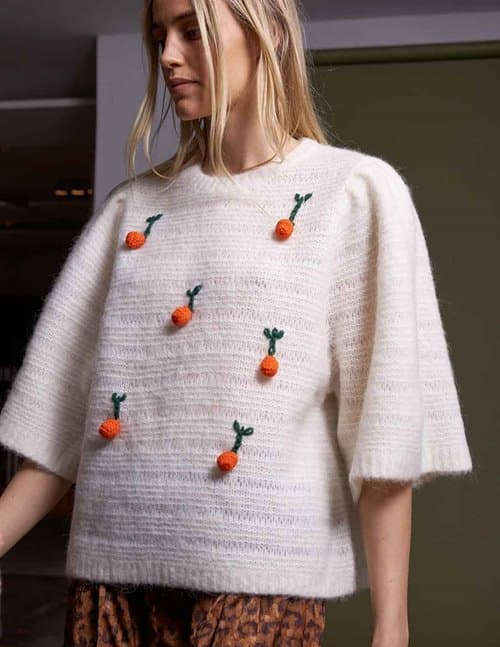 Stella Nova salma jumper - ecru
