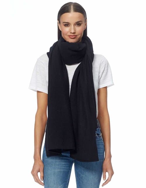 360 Cashmere the wrap - black