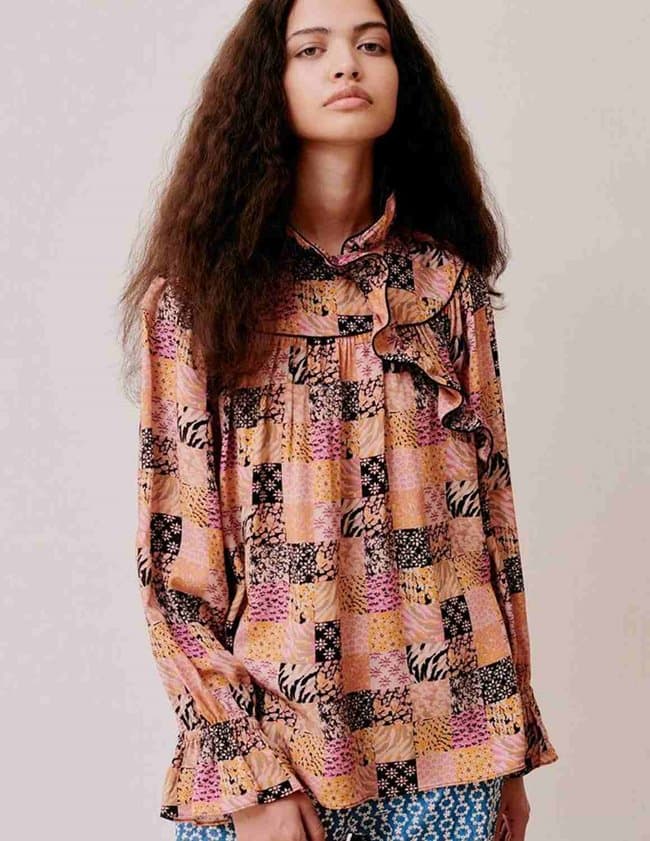 Hofmann Copenhagen iris top - pink paradise