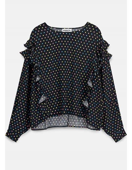 Essentiel Antwerp acknowledgement shirt - black