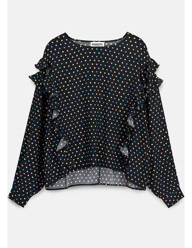Essentiel Antwerp acknowledgement shirt - black