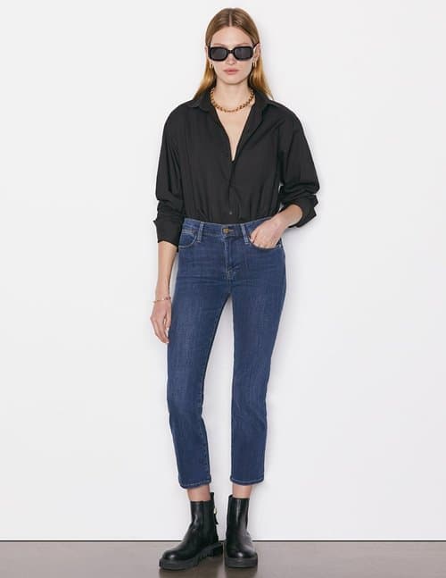 Frame Jeans le high straight jeans - dublin