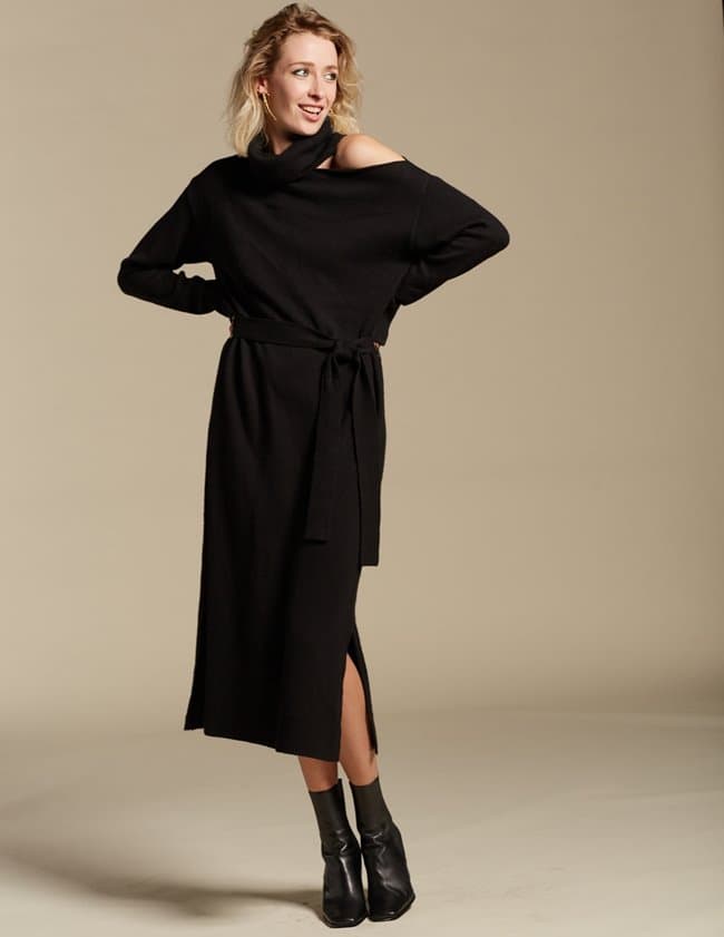 Paige Jeans raundi dress - black