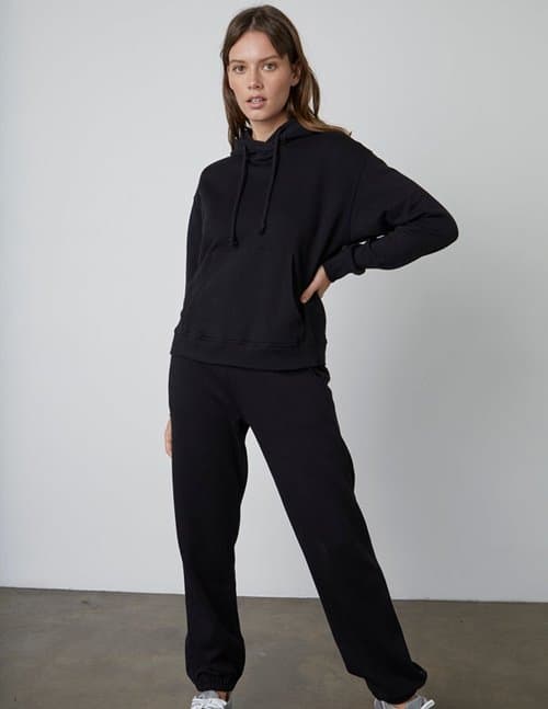 Velvet by Graham and Spencer megan sweat pants - black
