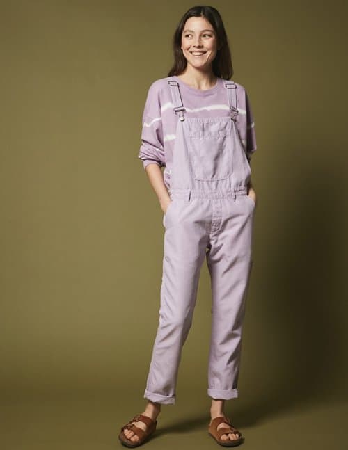 Hartford Clothing panda dungarees - orchid