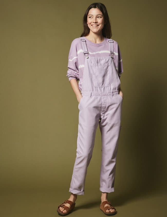 Hartford Clothing panda dungarees - orchid