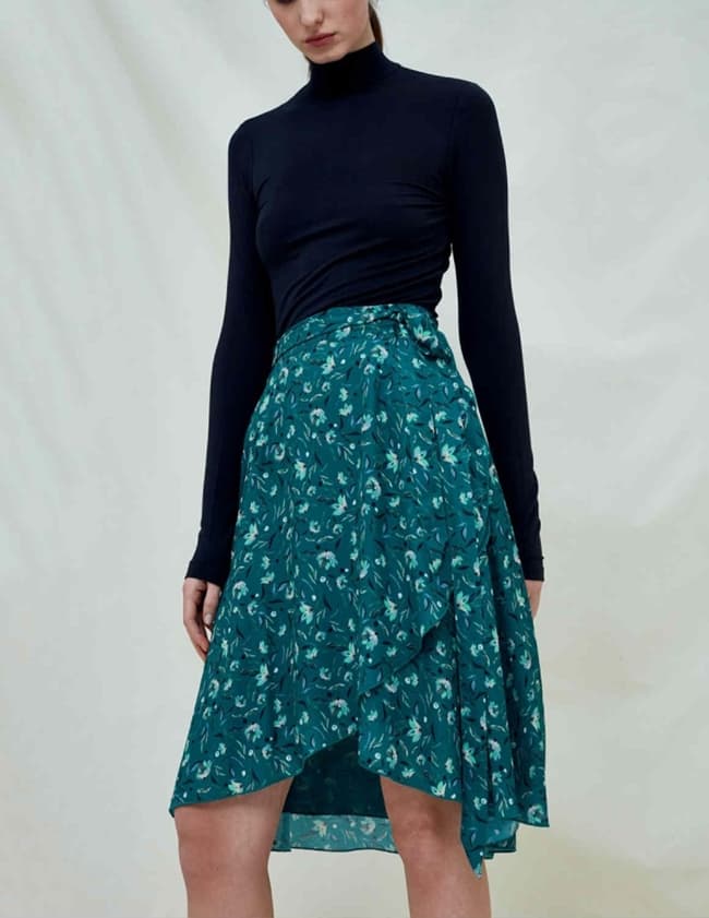 FWSS ulla skirt - tabbo garden green
