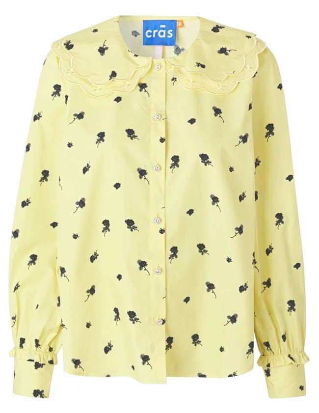 Cras tuvacras shirt - lemon rose
