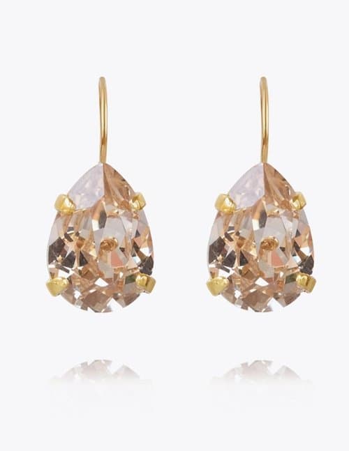Caroline Svedbom mini drop clasp earrings - silk