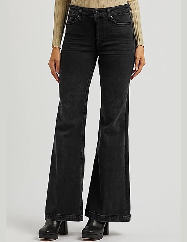 Paige Jeans genevieve 32" jeans - black willow