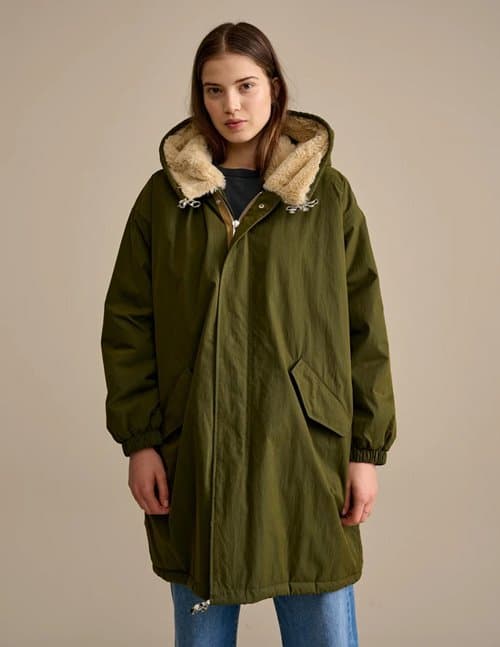 Bellerose laos coat - olive