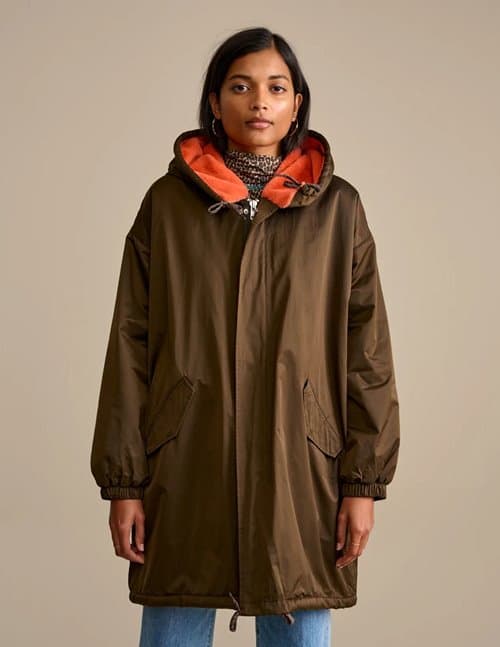 Bellerose laos coat - ebony