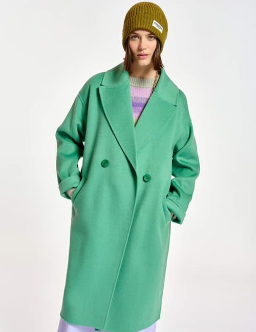 Essentiel Antwerp cylo coat - mint