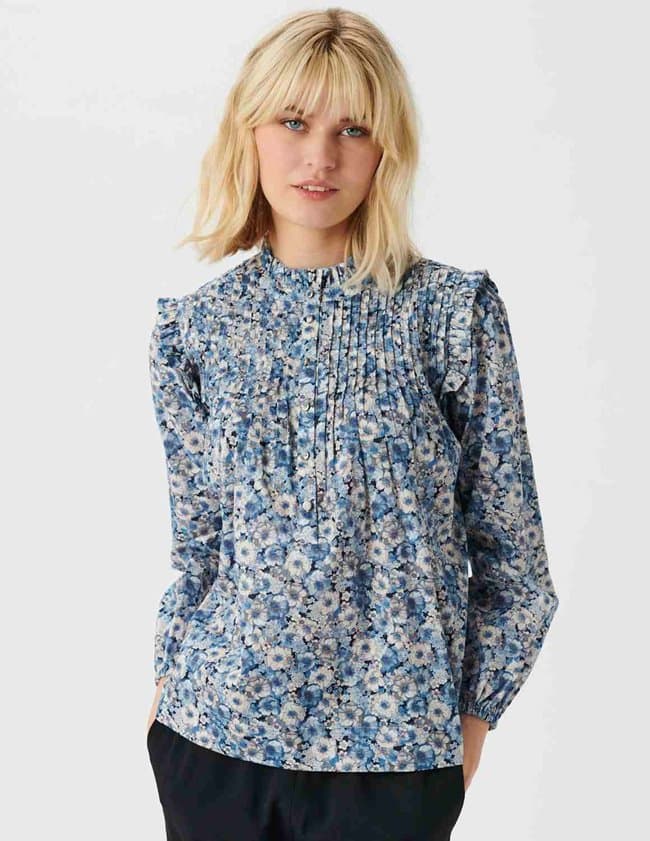Dea Kudibal linea blouse - dark ocean