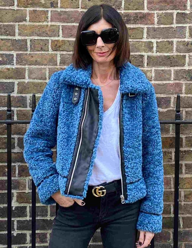 Stand Studio audrey jacket - blue