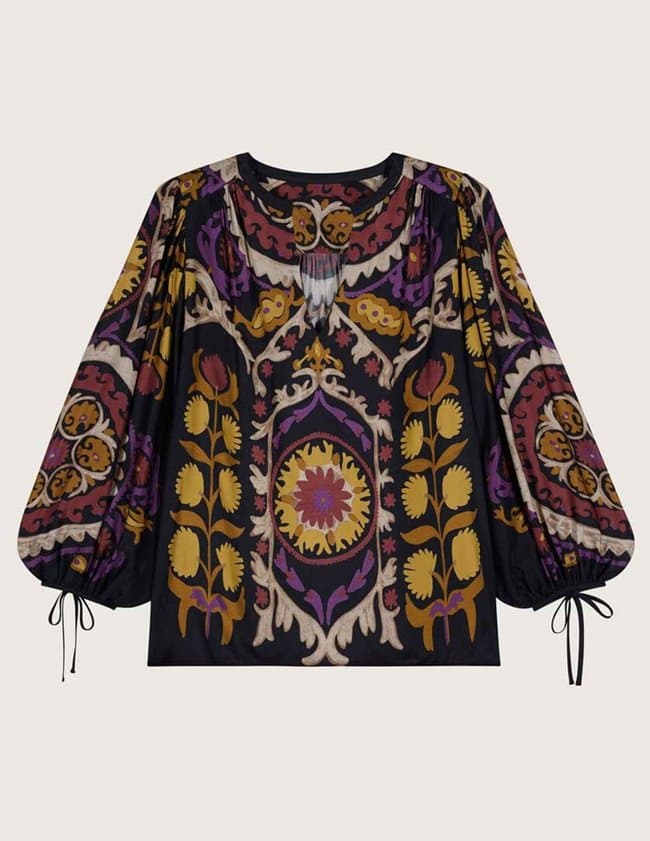 ba&sh fida shirt - black