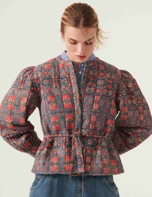 ba&sh terry jacket - blue