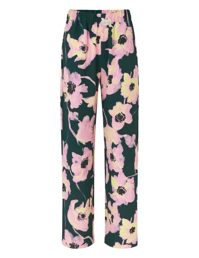 Stine Goya fatou trousers - flower green