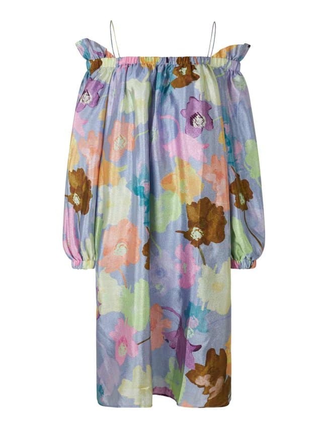 Stine Goya priscilia dress - flower blue