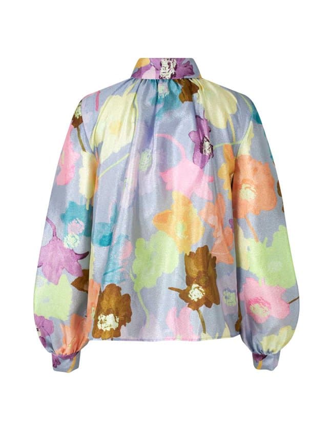 Stine Goya ashley top - impressionist garden