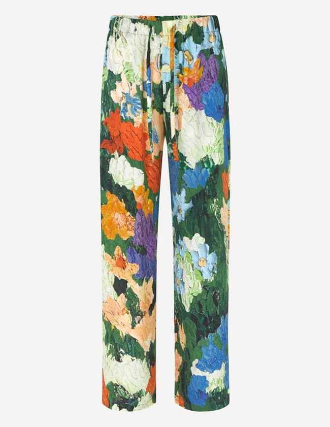 Stine Goya fatou trousers - impressionist garden