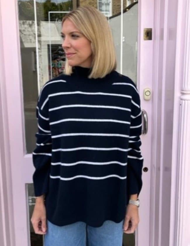 Beta Studios emilie jumper - navy