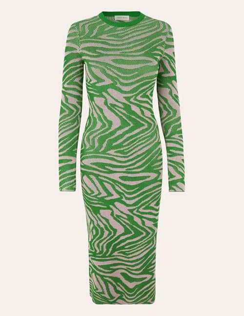 Stine Goya chiara dress - pink/green