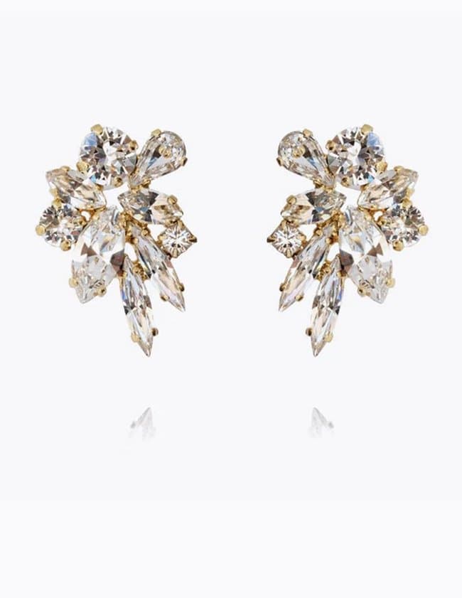 Caroline Svedbom talia earrings - crystal