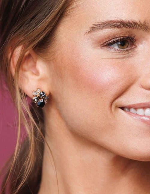 Caroline Svedbom katie earrings - black