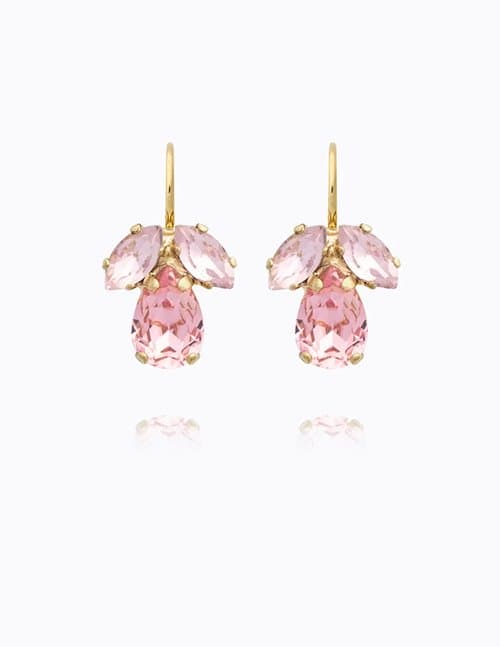 Caroline Svedbom petite timo earrings - rose