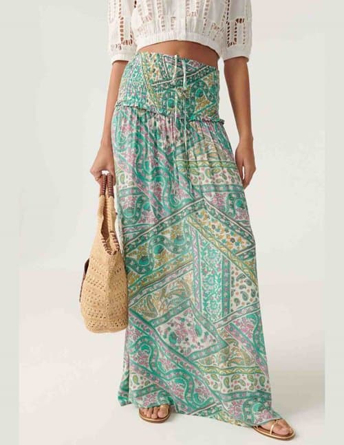 ba&sh friska dress - green