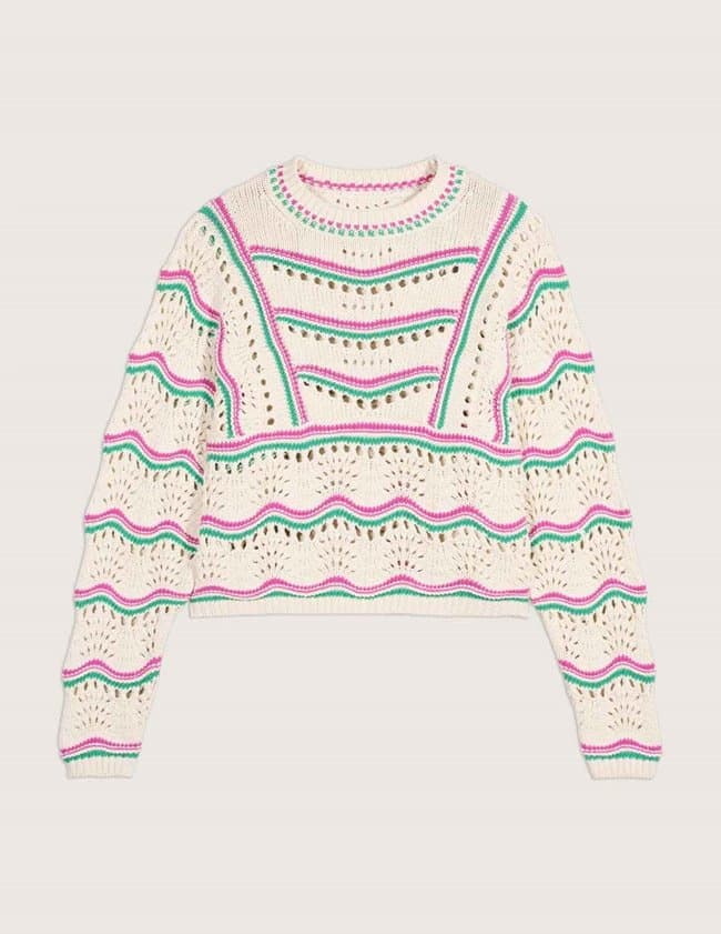 ba&sh hicham jumper - ecru