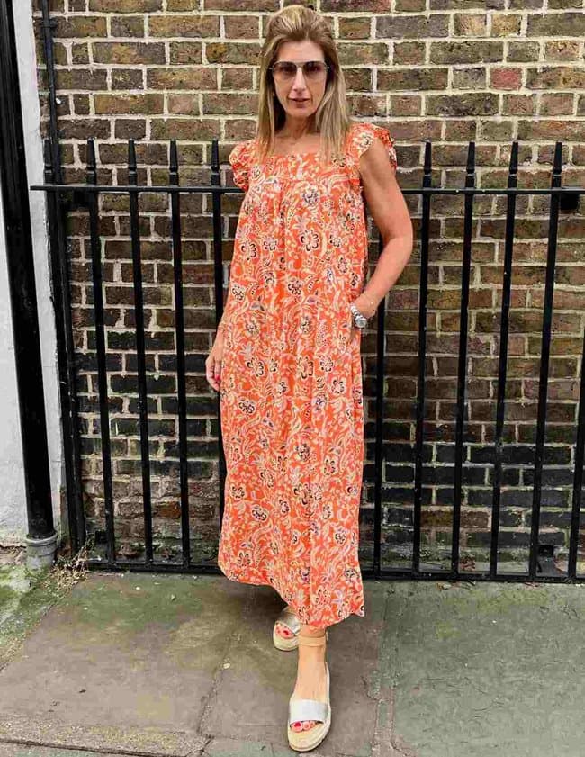 Hartford Clothing roma dress - orange