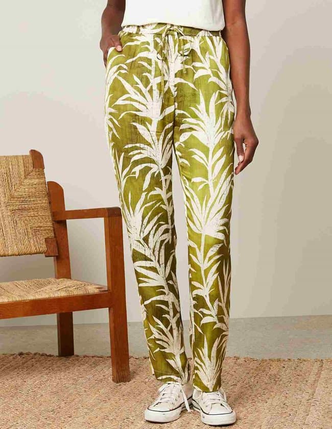 Hartford Clothing perline pant - green
