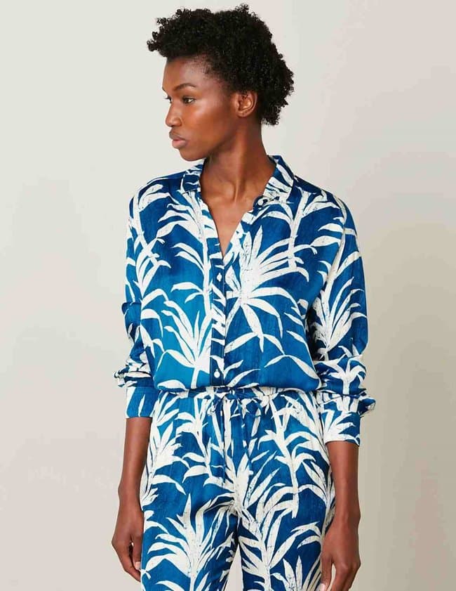 Hartford Clothing charlot shirt - blue