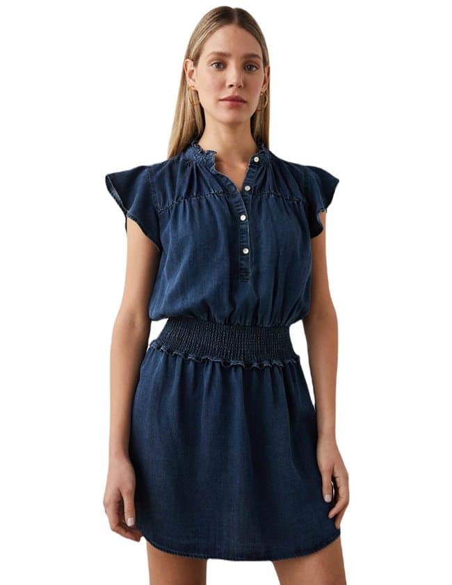 Rails amina dress - dark vintage