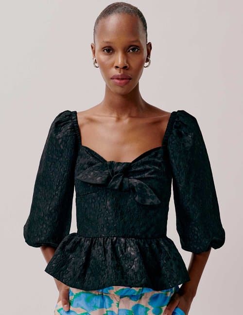 Hofmann Copenhagen margot top - black