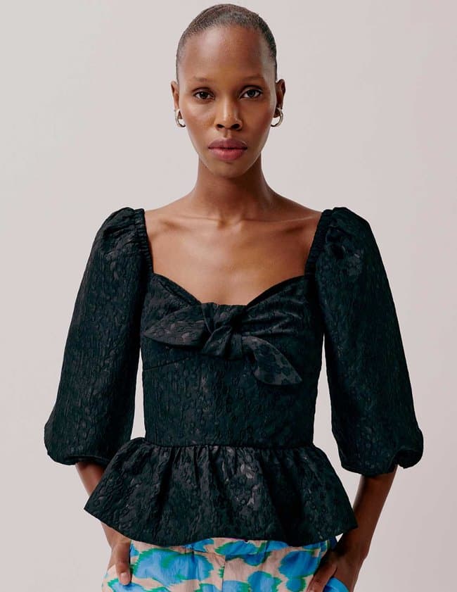 Hofmann Copenhagen margot top - black
