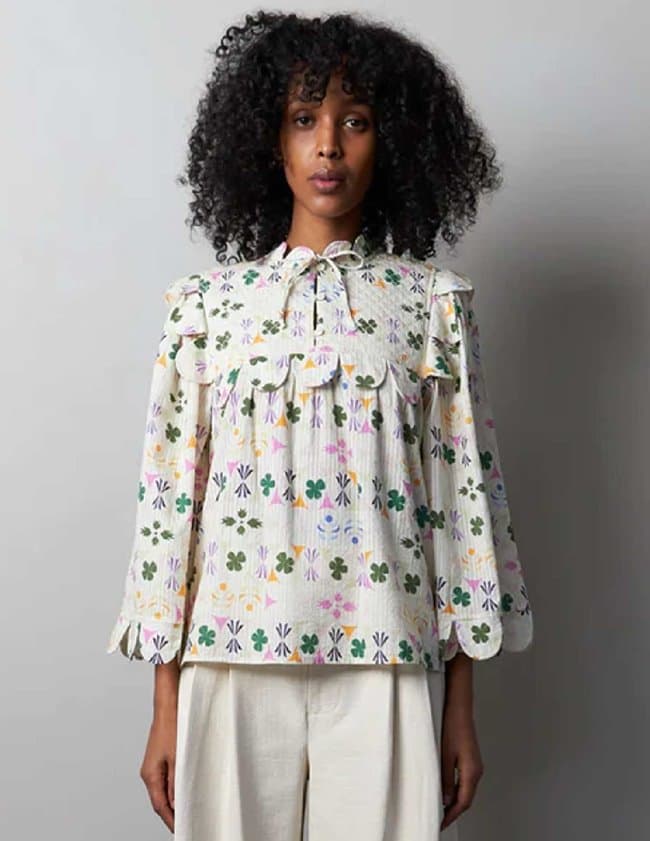 Stella Nova nura lee top - light fractures