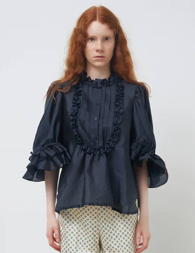 Stella Nova aditi top - navy