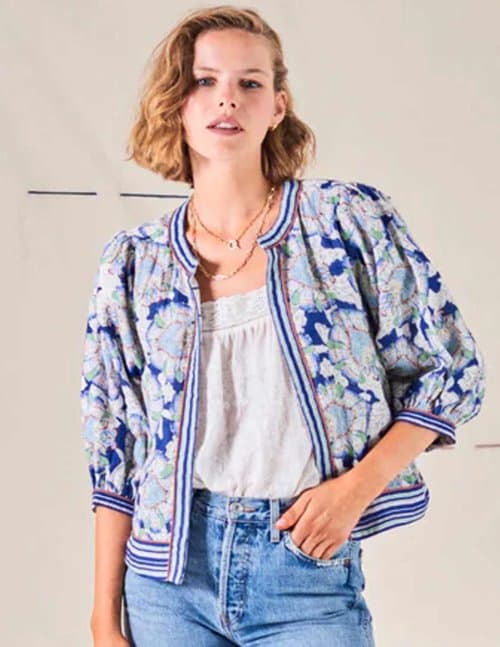M.A.B.E APPAREL irie print jacket - multi