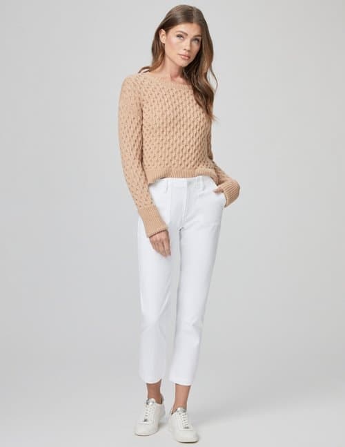 Paige Jeans mayslie straight jeans - white