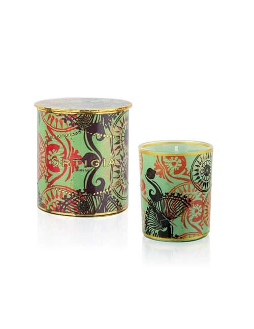 Ortigia Sicilia fico d india candle round