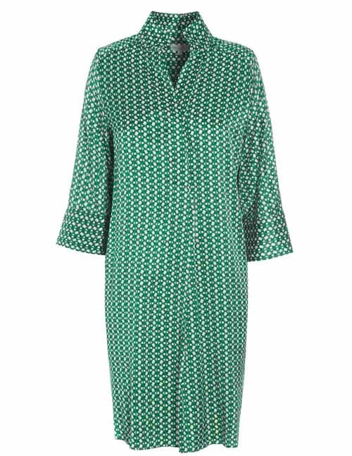 Dea Kudibal kamille silk dress - parakeet