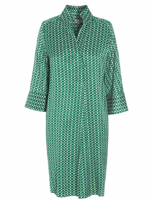 Dea Kudibal kamille silk dress - parakeet